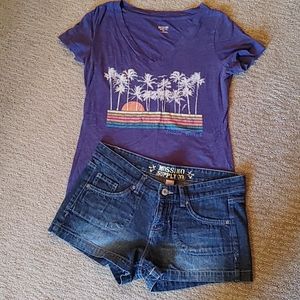 Shorts and top set